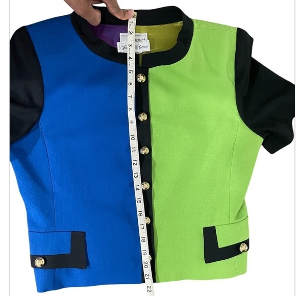 Vintage Warren Petite Saks Fifth Avenue 2 piece Lined Suit Size M - Picture 13 of 16